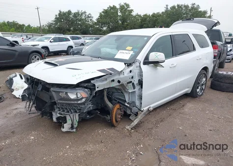 2020 Dodge Durango R/T Rwd from USA, damaged, VIN 1C4SDHCT5LC260107